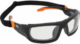 Professional Gasket Safety Glasses, 99.9% UV Protection, Polycarbonate Lens
