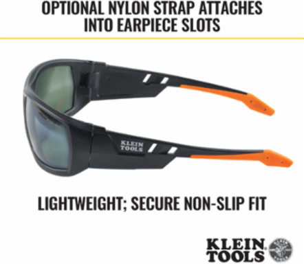 Professional Safety Glasses, Full Frame, Polarized Lens, UV 99.9% Protection