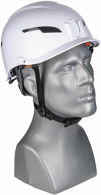Type-2 Safety Helmet Class E, 6.27 Inch Height, 1.25 lbs, White