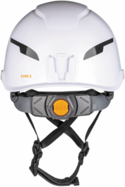 Type-2 Safety Helmet Class E, 6.27 Inch Height, 1.25 lbs, White