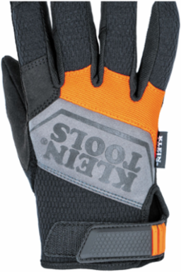 Large General Purpose Gloves - Touchscreen Capable, Suede Palm, 5" Length