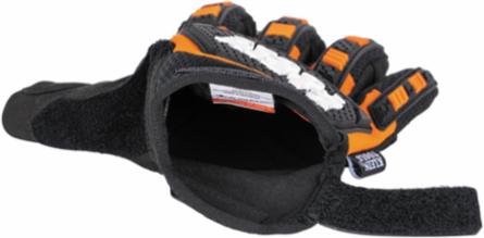Heavy Duty Gloves, Medium - TPR Back, D30 Palm Padding, Machine Washable