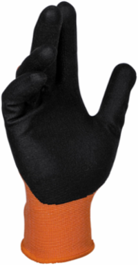 Knit Dipped Gloves, X-Large, ANSI A1 Cut Resistance, Touchscreen Capable