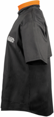 Flame-Resistant Welding Jacket with Removable Welding Sleeves, XL