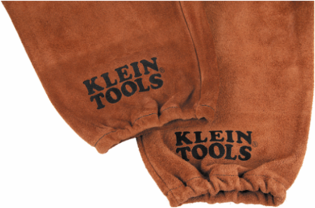 Flame-Resistant Leather Welding Sleeves
