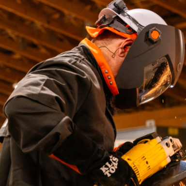 Flame-Resistant Cotton Welding Sleeves