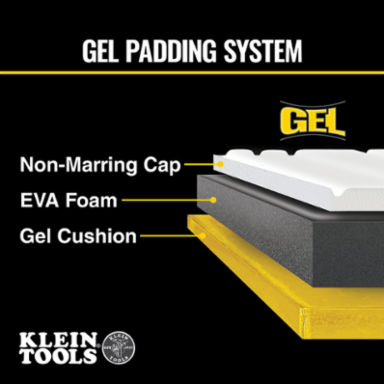Non-Marring Lightweight Gel Knee Pad