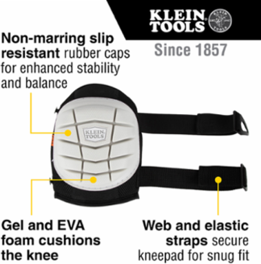 Non-Marring Lightweight Gel Knee Pad