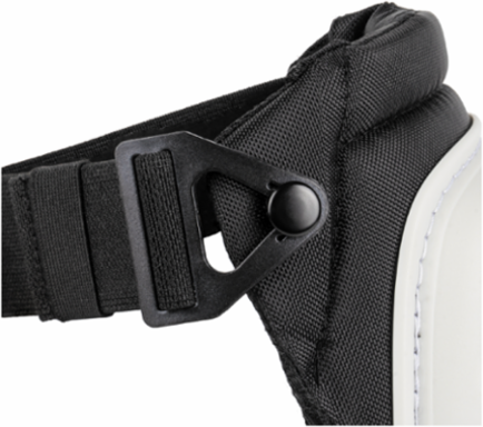 Non-Marring Semi-Round Stabilizer Knee Pad