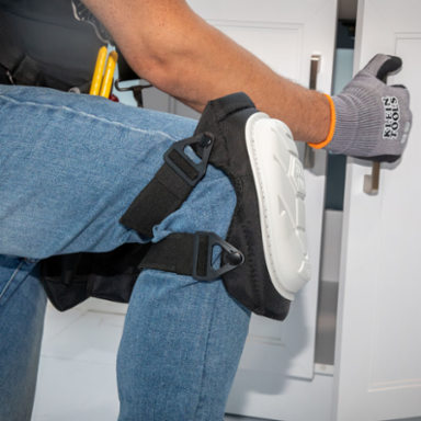 Non-Marring Semi-Round Stabilizer Knee Pad