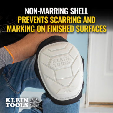 Non-Marring Semi-Round Stabilizer Knee Pad