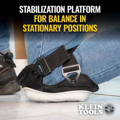 Non-Marring Semi-Round Stabilizer Knee Pad