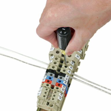 1/8 Inch Terminal Block Screwdriver, Steel, 7.75 Inch Length