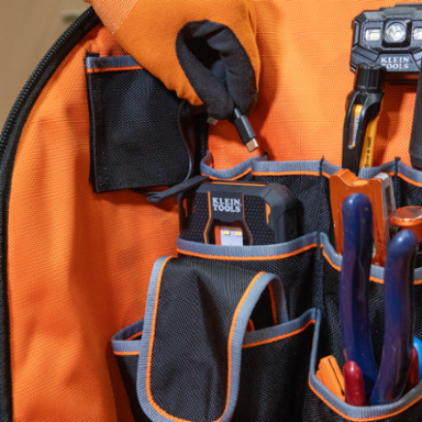 Tradesman Pro™ Tool Station Tool Bag Backpack, 27 Pockets