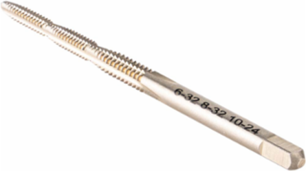 Replacement Tap for Triple Taps, Tap Sizes 6-32, 8-32, 10-24