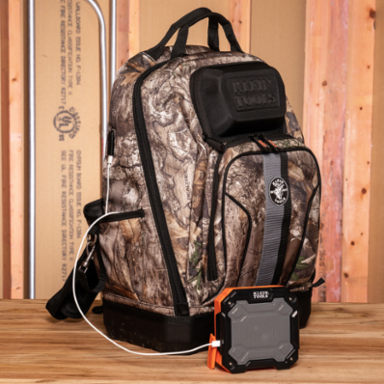 Tradesman Pro™ XL Camo Tool Backpack, 40 Pockets, 7.5 lbs, 20" Height