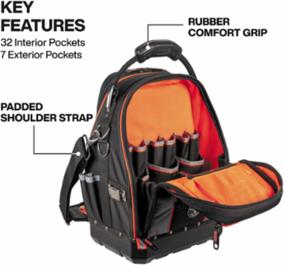 Tool Runner Tool Bag, 39 Pockets