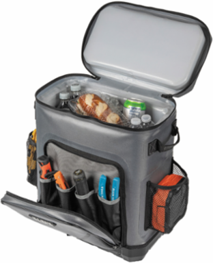 Insulated Backpack Cooler, 30 Can Capacity, 12.5 Inch x 19.5 Inch