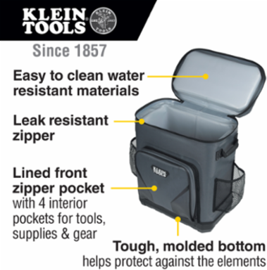 Insulated Backpack Cooler, 30 Can Capacity, 12.5 Inch x 19.5 Inch