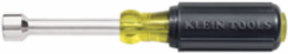 1/2 Inch Nut Driver with 3 Inch Shaft, Cushion-Grip, Chrome-Plated Steel