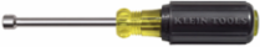 1/4 Inch Magnetic Tip Nut Driver with 3 Inch Shaft, Cushion-Grip Handle