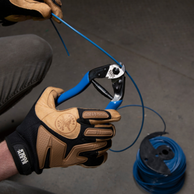 Heavy-Duty Cable Cutter, 7-1/2 Inch, Cuts Up to 1/4 Inch Copper and Steel