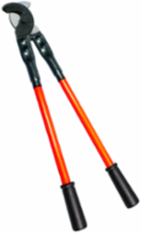 25 Inch Cable Cutter with Protective Sleeve, Cuts 1-3/8 Inch Diameter Cable