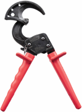 Ratcheting Cable Cutter, Cuts 600 MCM Copper & 750 MCM Aluminum, 10.25 Inch Length