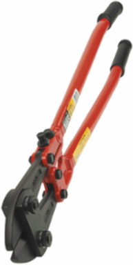 30 Inch Bolt Cutter with Steel Handles, Cuts Up to 3/8 Inch Hard Materials