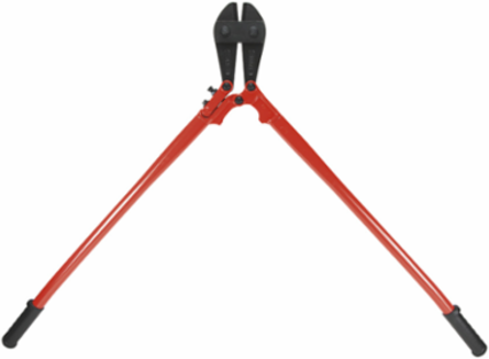 42 Inch Bolt Cutter with Steel Handles, Max Capacity 11/16 Inch for Soft & Medium Metals