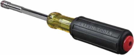 1/4 Inch Magnetic Nut Driver, 4 Inch Shaft, Steel Construction