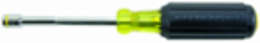 Heavy-Duty Nut Driver, 5/16 Inch Tip, 4 Inch Shaft, Magnetic, Steel