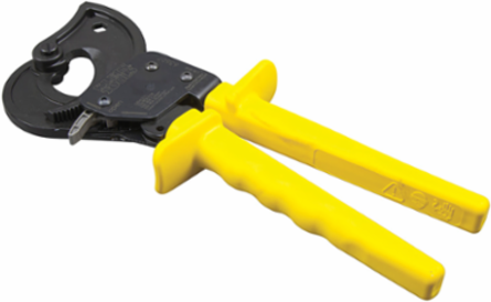 Ratcheting Cable Cutter - Cuts 336 MCM ACSR & 400 MCM Copper, 10.25 Inch Length, 1.5 lbs