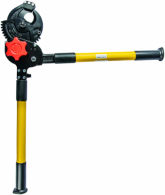 Heavy Duty Ratcheting Cable Cutter, 28 Inch Length, Cuts Up to 1-1/4 Inch Steel Cable