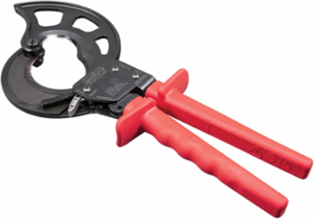 Ratcheting Cable Cutter 1000 MCM, Cuts up to 1000 MCM Copper/Aluminum, 12.125 Inch Length