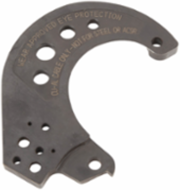 Replacement Fixed Blade Set for 63750 Cable Cutter, Width 3.6 Inch, Weight 0.342 lbs