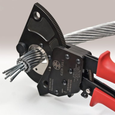 ACSR Ratcheting Cable Cutter - Cuts Up to 477 MCM, 13.75 Inch Length