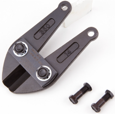 Replacement Head for 14 Inch Bolt Cutter - Alloy Steel, 0.81 lbs, Cuts Soft & Hard Metals