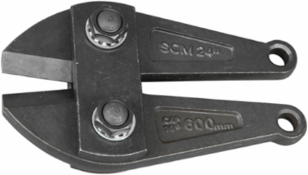 Replacement Head for 24-1/2 Inch Bolt Cutter, Steel, Cutting Capacity 7/16 Inch