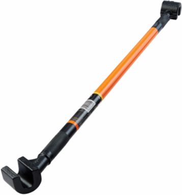 Angled Rebar Hickey for #3 & #4 Rebar, 24-Inch Handle, Steel Construction, 65° & 90° Bends