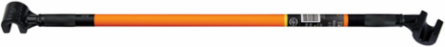 Angled Rebar Hickey for #3 & #4 Rebar, 24-Inch Handle, Steel Construction, 65° & 90° Bends
