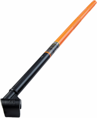 Angled Rebar Hickey for #5 Rebar Bending, 40 Inch Handle, 65 Degree Bend Angle