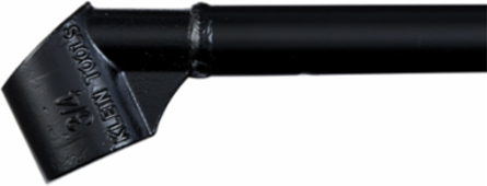 Angled Rebar Hickey for #5 Rebar Bending, 40 Inch Handle, 65 Degree Bend Angle