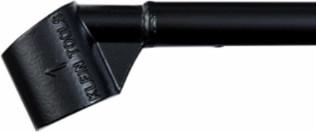 Angled Rebar Hickey for #6 Rebar Bending - 40 Inch Handle, 65 Degree Bend