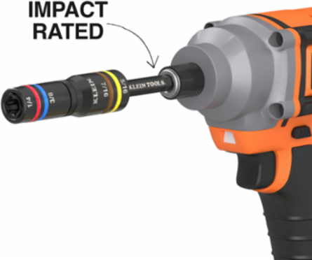 Quad-4 Heavy-Duty Impact Flip Socket, SAE