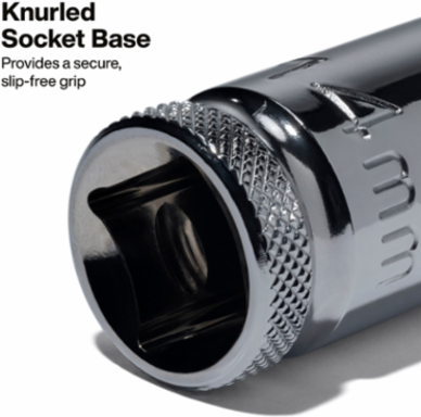Knurled Hex Bit Socket Set, Metric, 13-Piece