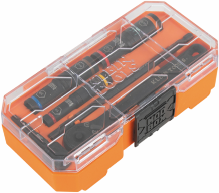 KNECT™ Essential Deep-Well Heavy-Duty Flip Socket Set, SAE 7-Piece