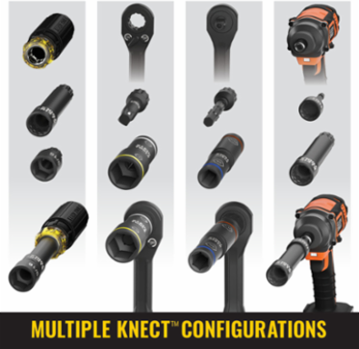 KNECT™ Flip-20 Impact Socket Set, SAE and Metric, 13-Piece