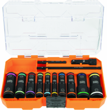 KNECT™ Flip-20 Impact Socket Set, SAE and Metric, 13-Piece