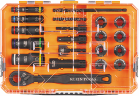 KNECT™ Impact Pass Through and Deep-Well Flip Socket Set, 20-Piece